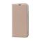  iPhone 13 Pro - Silkeslent Läder Flip Fodral - Roséguld