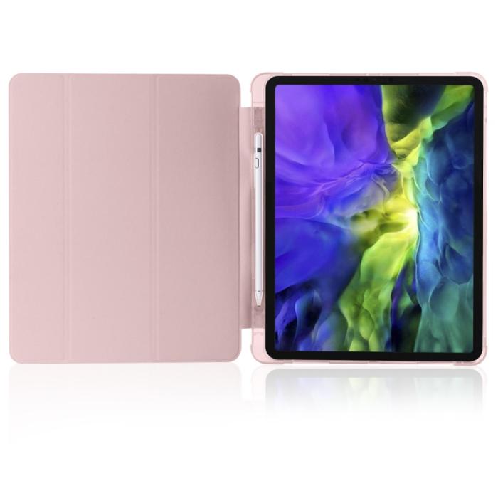 Bild 4,  iPad Pro 12.9 (2018/2020) - Tri-Fold med pennhållare - Roséguld