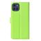  Samsung Galaxy A03 Fodral Litchi Läder Grön