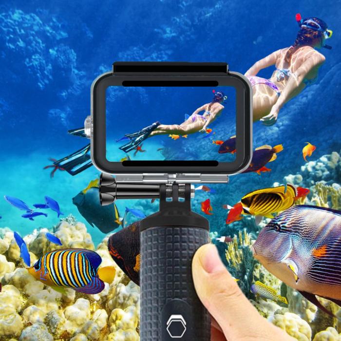 Bild 4, Tech-Protect Tech-Protect GoPro Hero 9-13 Vattentät Fodral Transparent