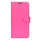  Xiaomi 15T Fodral Litchi Läder Rosa