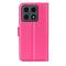  Xiaomi 15T Fodral Litchi Läder Rosa