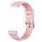  Klockarmband 18 mm Quick Release Wave Silikon Rosa