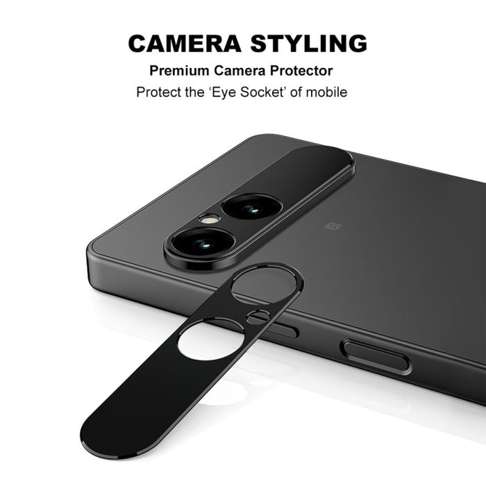 Bild 2, IMAK IMAK Sony Xperia 10 VII Linsskydd Metall Svart