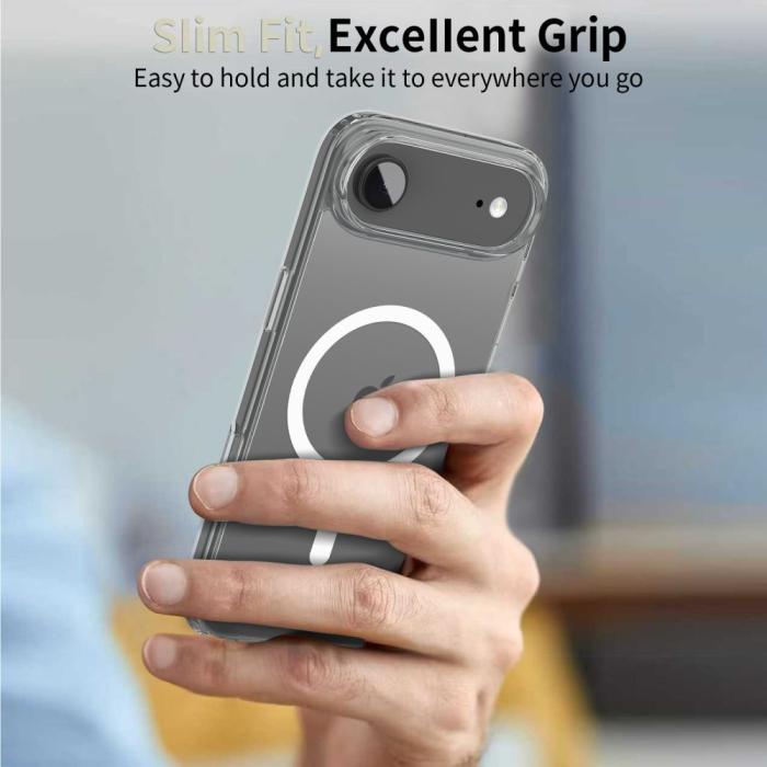 Bild 4, Tech-Protect Tech-Protect iPhone Air Skal MagSafe FlexAir Hybrid Transparent