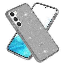  Samsung Galaxy S23 Plus Skal Glitter Hybrid Gr&aring;