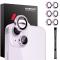 NORTHJO NORTHJO iPhone 15/15 Plus/14/14 Plus Linsskydd 3-PACK Lila