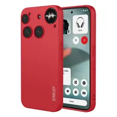 ENKAY ENKAY Nothing Phone 3 Skal Silikon R&ouml;d