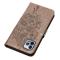  iPhone 15 Pro Max Fodral Fjäril Tryck Grå