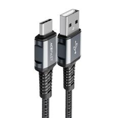 Acefast Acefast USB-A Till USB-C 3A 1.2m - Gr&aring;