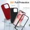  iPhone 16 Pro Max Skal Xtreme Shockproof Hybrid Röd