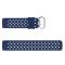  Silikon Armband Ihåligt Fitbit Charge 3 / 4 Mörk Blå
