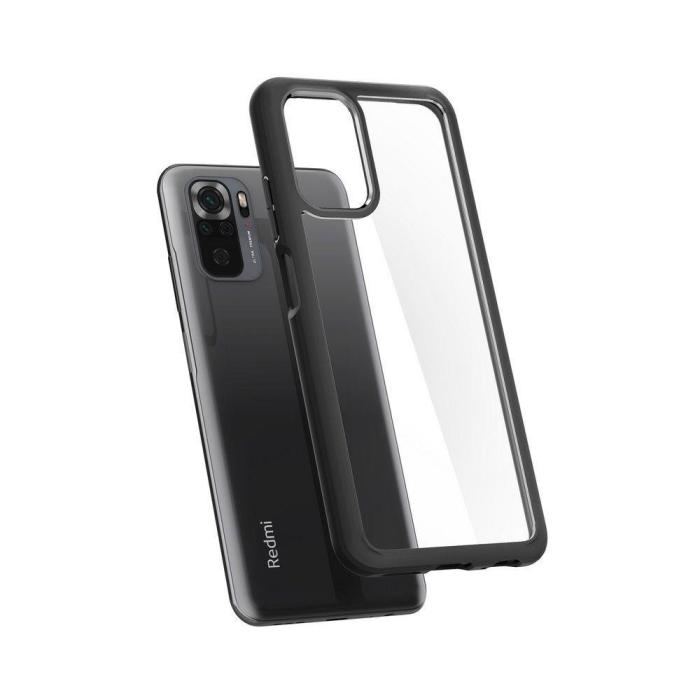 Bild 3, Spigen Xiaomi Redmi Note 10S - Spigen Ultra Hybrid Skal - Matt Svart