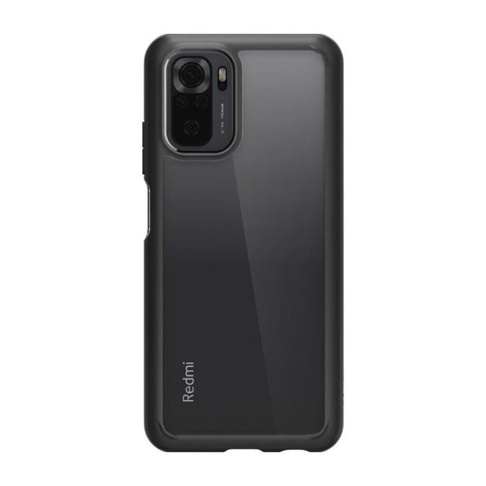 Bild 4, Spigen Xiaomi Redmi Note 10S - Spigen Ultra Hybrid Skal - Matt Svart