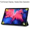  Lenovo Tab P11 / P11 Plus - Tri-Fold Läder Fodral - Svart