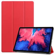  Lenovo Tab P11 / P11 Plus - Tri-Fold L&auml;der Fodral - R&ouml;d