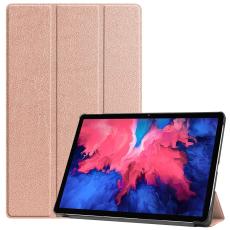  Lenovo Tab P11 / P11 Plus - Tri-Fold L&auml;der Fodral - Ros&eacute;guld