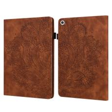  Lenovo Tab M10 HD (2nd Gen) - Mandala L&auml;der Fodral - Brun