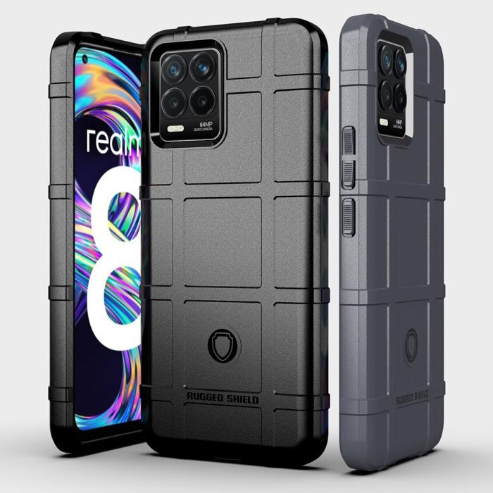 Bild 5,  Realme 8 / 8 Pro - Robust Skal - Blå