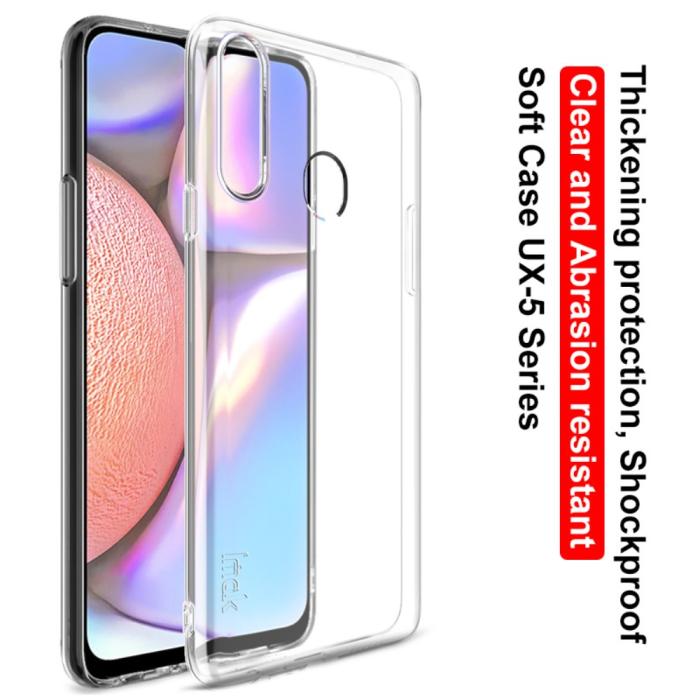 Bild 3, IMAK Samsung Galaxy A20s - IMAK Transparent TPU Skal