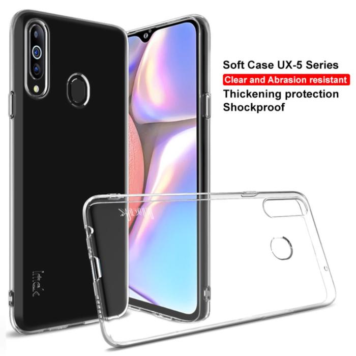 Bild 4, IMAK Samsung Galaxy A20s - IMAK Transparent TPU Skal