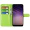  Samsung Galaxy A03 Fodral Litchi Läder Grön