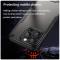  iPhone 16 Pro Skal Frosted Armor Series Svart