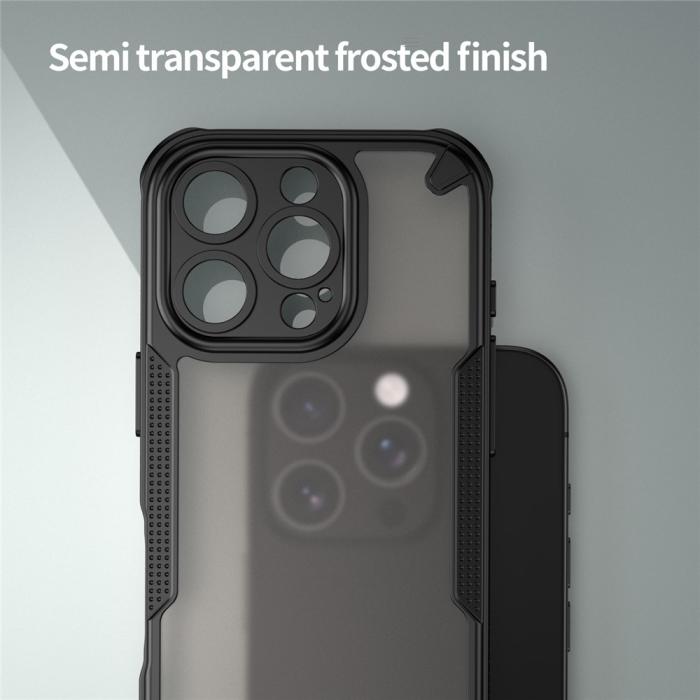 Bild 5,  iPhone 16 Pro Skal Frosted Armor Series Svart