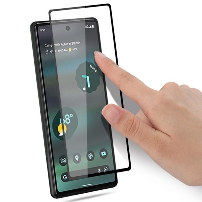 Bild 2, AMORUS AMORUS Google Pixel 6A Skärmskydd Heltäckande Härdat Glas