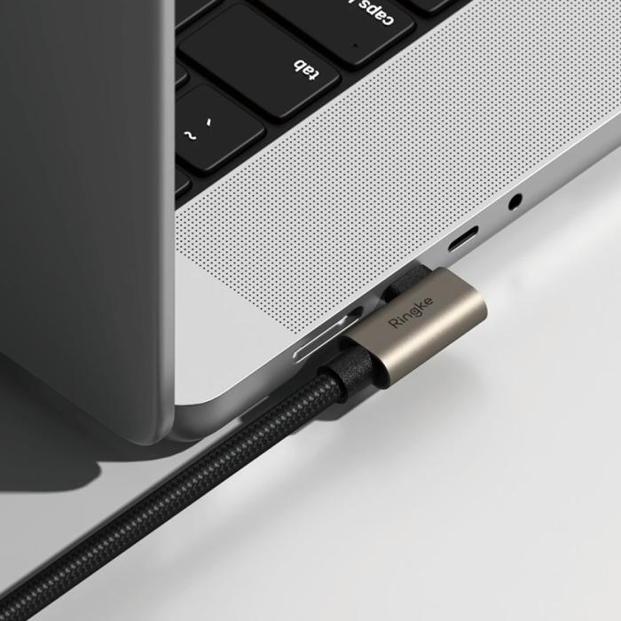 Bild 6, Ringke Ringke 2m 240W PD USB 3.2 Gen 2x2 USB-C - USB-C Degree Kabel