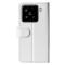  Xiaomi 15 Fodral Crazy Horse Läder Vit