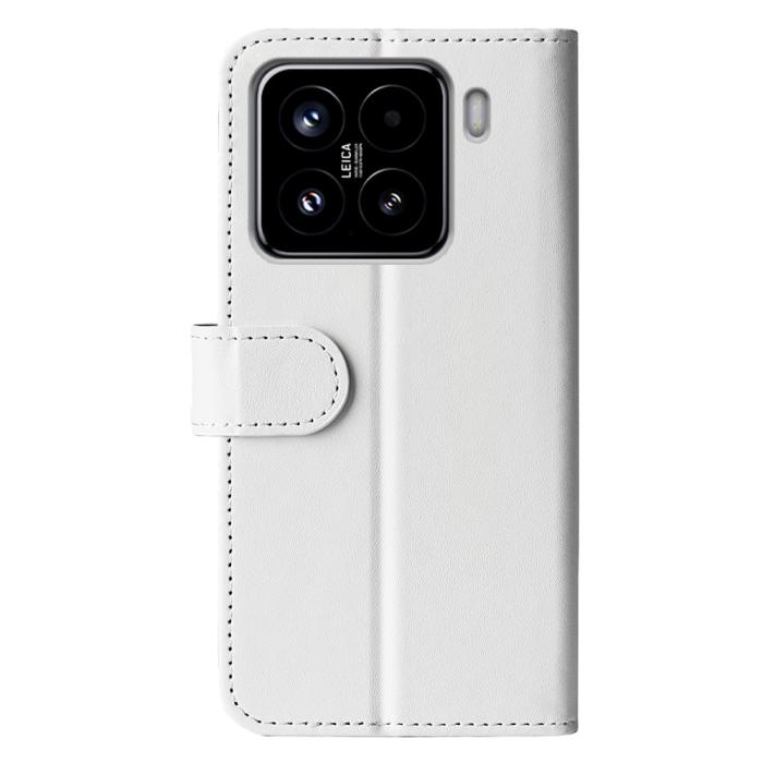 Bild 6,  Xiaomi 15 Fodral Crazy Horse Läder Vit
