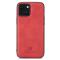 DG.MING DG.MING iPhone 14 Plus Skal Läderbelagt Röd