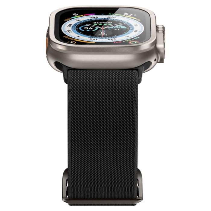 Bild 6, Spigen Spigen Apple Watch Ultra 49 mm Skärmskydd Glas.tR Slim Pro Titanium