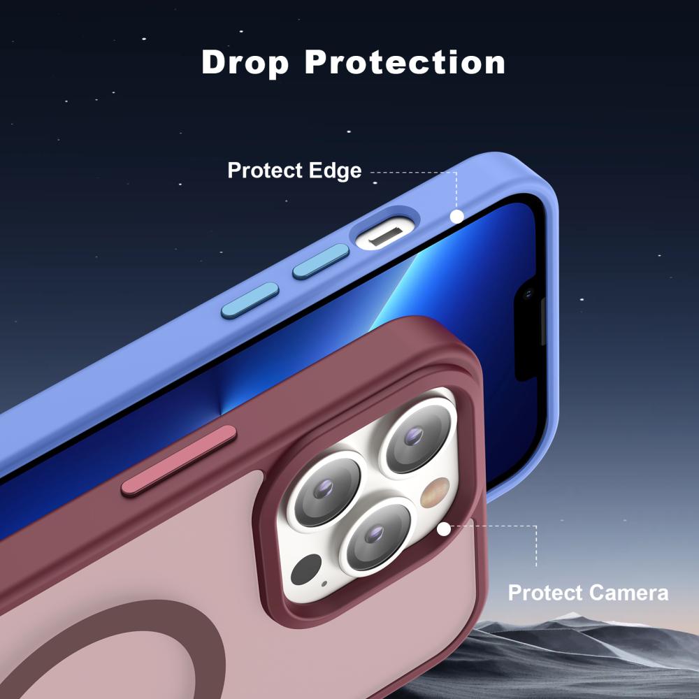 ColorPop ColorPop iPhone 13 Pro Skal CH MagSafe Matt Rosa