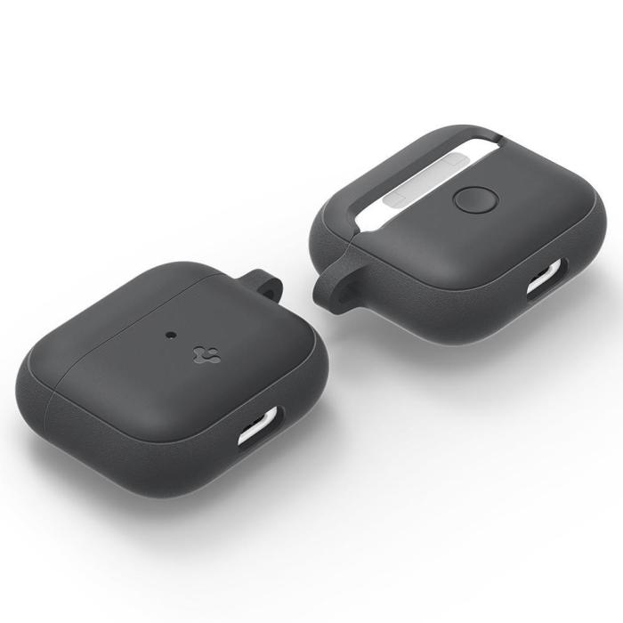 Bild 6, Spigen Spigen Apple AirPods 3 (2021) Skal Silikon Fit Charcoal