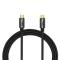  Thunderbolt 4 Kabel 1m USB-C 100W 8K 60Hz PD Svart