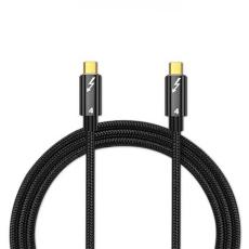  Thunderbolt 4 Kabel 1m USB-C 100W 8K 60Hz PD Svart