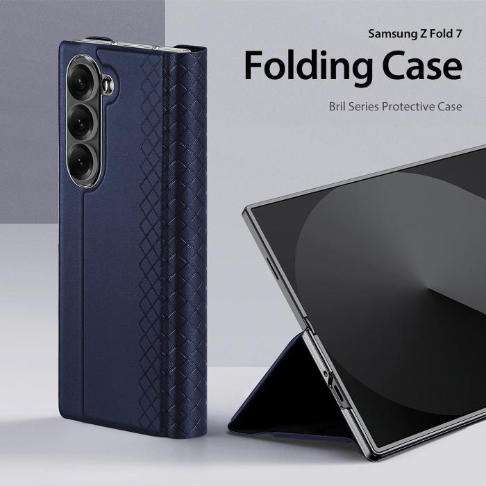 Bild 3, DUX DUCIS DUX DUCIS Samsung Galaxy Z Fold 7 Fodral Bril Series Blå