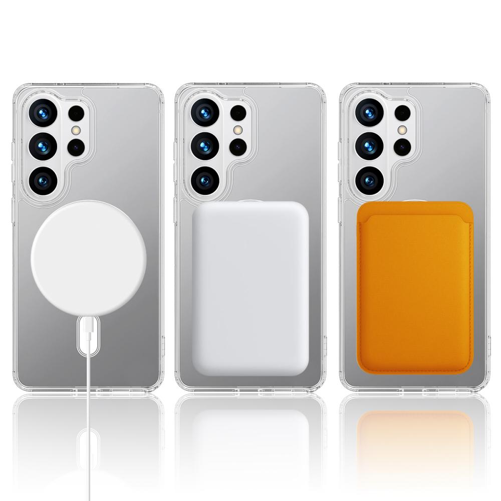  Samsung Galaxy S26 Ultra Skal MagSafe Hybrid Transparent