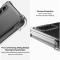 IMAK IMAK iPhone 15 Pro Max Skal Shockproof AirBag Transparent