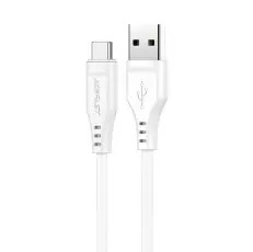 Acefast Acefast 3A USB-A Till USB-C 1.2m - Vit