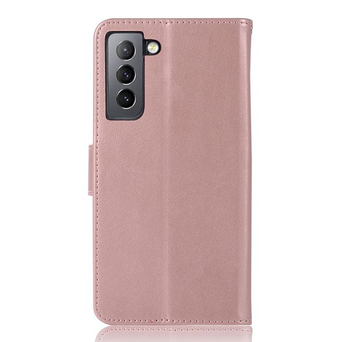 Bild 3,  Samsung Galaxy S22 Plus Fodral Owl Dreamcatcher Roséguld