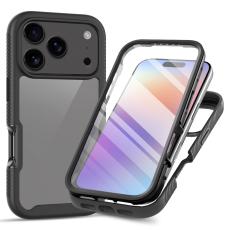  iPhone 17 Pro Max Skal 360 Hybrid Defense Svart