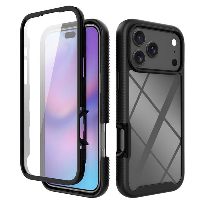 Bild 2,  iPhone 17 Pro Max Skal 360 Hybrid Defense Svart