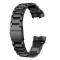  Lyxigt Metallarmband Fitbit Charge 3 / 4 Svart