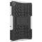  Lenovo Tab M10 HD (2nd Gen) - Rugged Kickstand Armor Skal - Vit