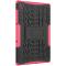  Lenovo Tab M10 HD (2nd Gen) - Rugged Kickstand Armor Skal - Rosa