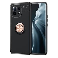  Xiaomi Mi 11 - Ring Skal - Svart/Ros&eacute;guld