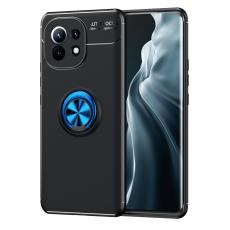 Xiaomi Mi 11 - Ring Skal - Svart/Bl&aring;